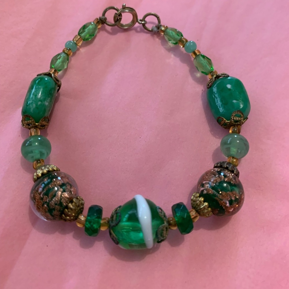 Vintage Murano glass bracelet